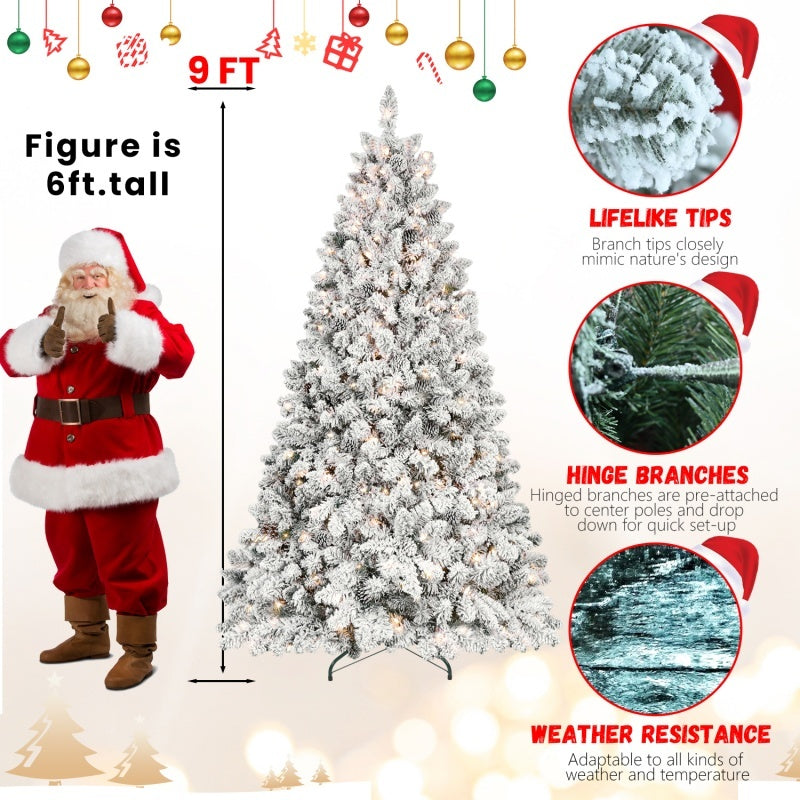 US Local PVC, Christmas Tree, Christmas Decorations, Warm Lights