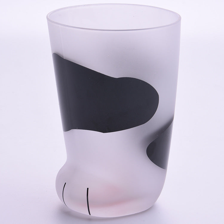 USA Local Creative Cute Cat Paws Glass Tiger Paws Mug Office Coffee Mug Tumbler Personality Breakfast Milk Porcelain Cup Gift