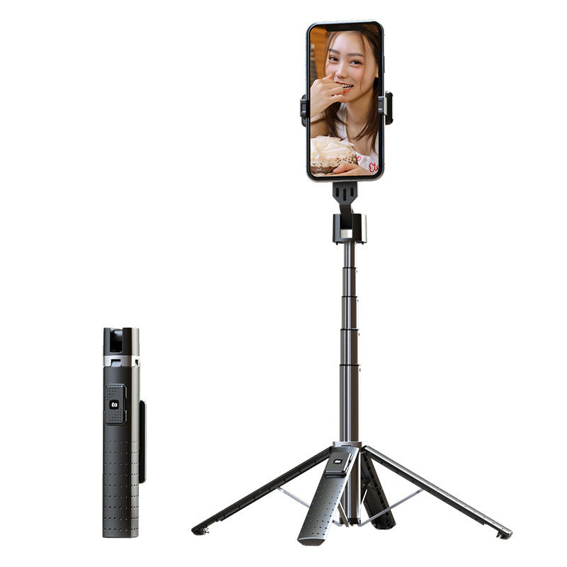 US Local Quadrupod Double Fill Light Mobile Phone Bluetooth-compatible Selfie Stick