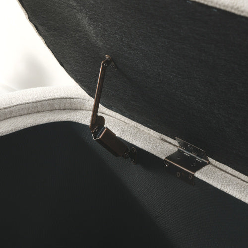 US Local Linen Upholstered Bench