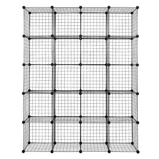 US Local 20 Grid Iron Mesh Material Storage Rack