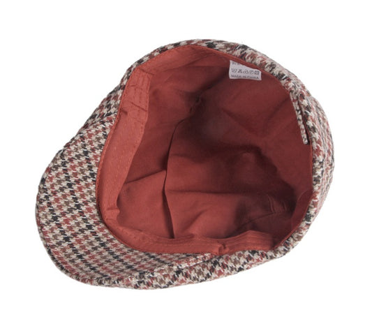 Fashion Retro Beret Houndstooth
