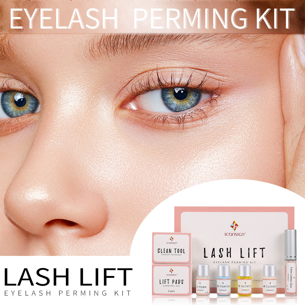 UK Local Dropshipping ICONSIGN Lash Lift Kit Lash Lifiting Eyelash Perming Kit Lash Curling Enhancer Eyes Makeup Tools