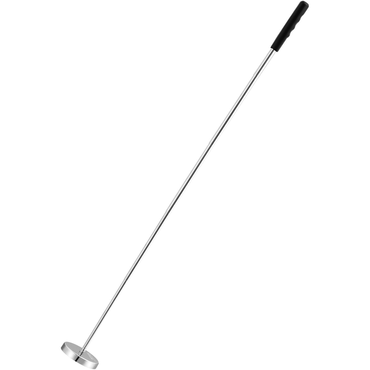 US Local VEVOR Telescoping Magnetic Sweeper Pickup Tool, 3.5inch Handheld Screws Parts Finder With 35LB Pull Capacity, Retractable Handle 8.3 To 33 Inches With Strong Magnet, Pick Up Nails Screws Metal Parts