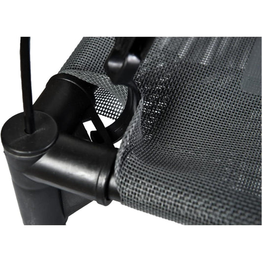 US Local Outdoor Portable Grey Pet Dog Bed With Awning