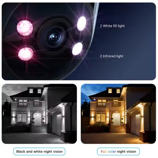 US Local WESECUU 3MP PTZ Mini Wifi CCTV Camera