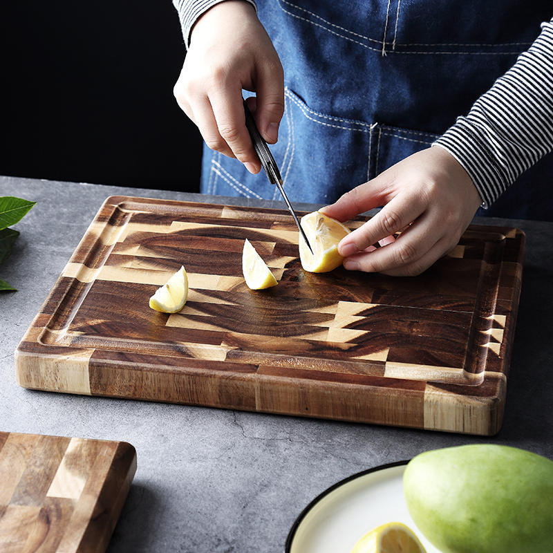 USA Local Kitchen Household Parquet Solid Wood Cutting Board