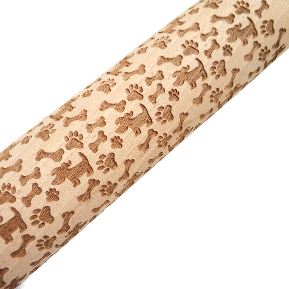 USA Local Rolling Pin Christmas Embossing