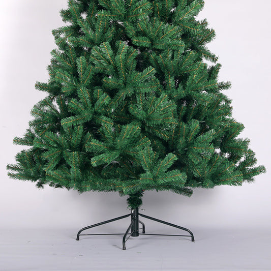 US Local 6-foot Artificial Christmas Tree, PVC Fir Tree, Foldable Metal Bracket
