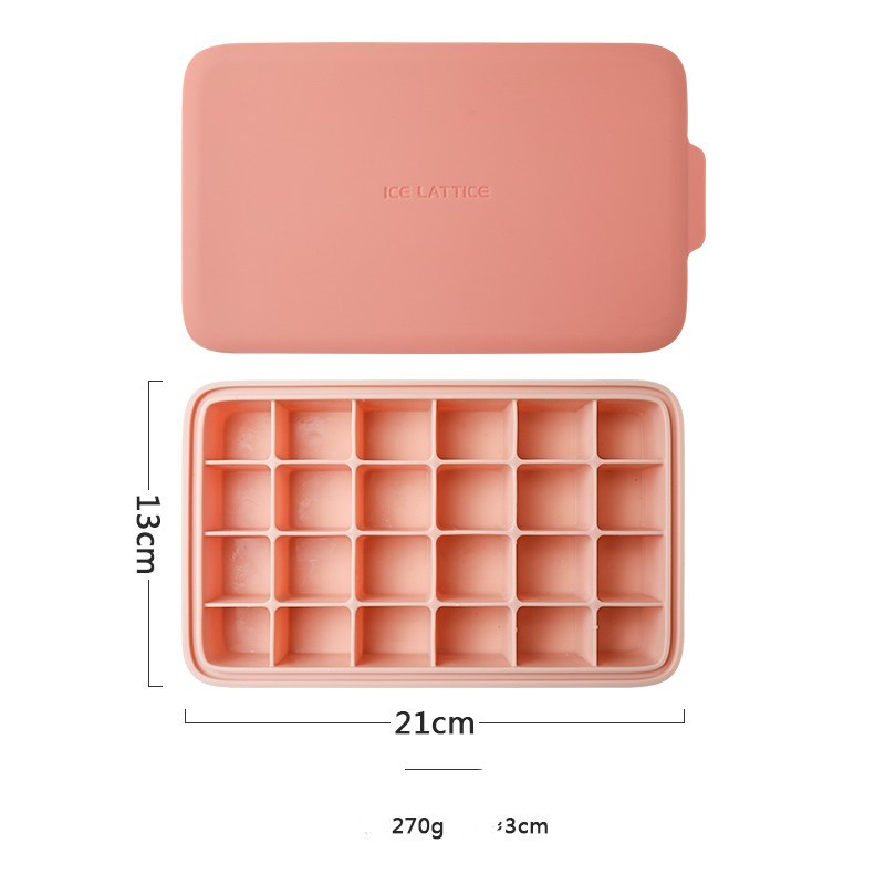 USA Local Silicone 12 Cavity Hexagon 3D Ice Mold DIY Popsicle Mould Ice Cream Makers Storage Box