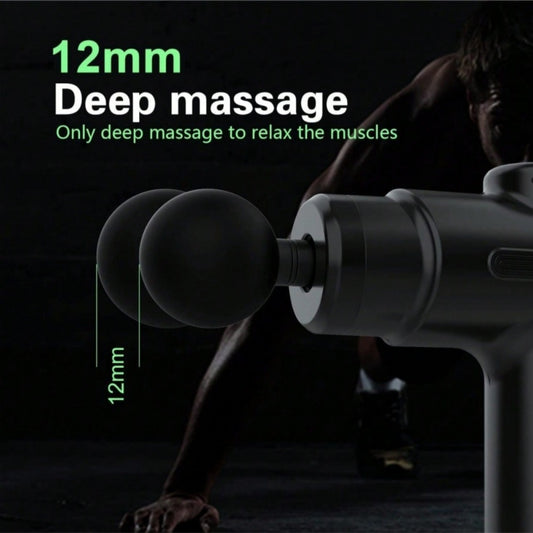 US Local Massage Gun Deep Tissue Percussion Massager For Athletes,Handheld Body Back Muscle Massager Gun With 8 Massage Heads