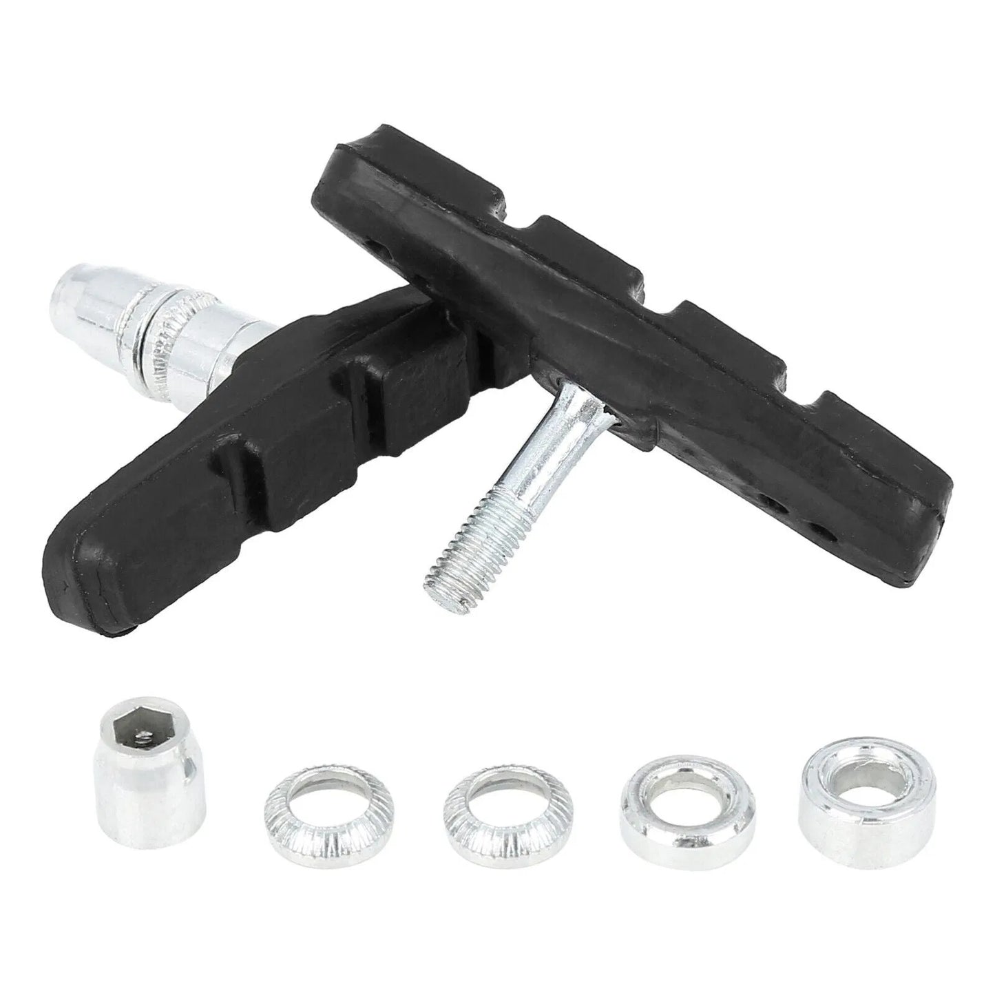 US Local 5 Pairs High Grade Cycling Bicycle Bike V Brake Pads 70mm Shoes Pads Black