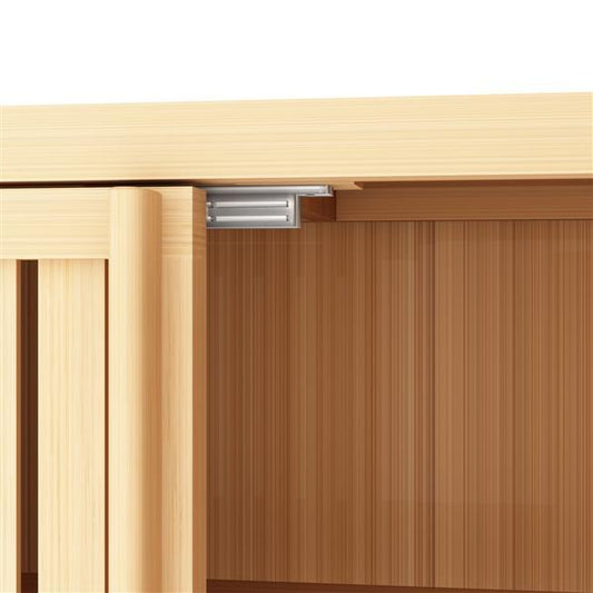 US Local Large Capacity Bamboo Storage Cabinet