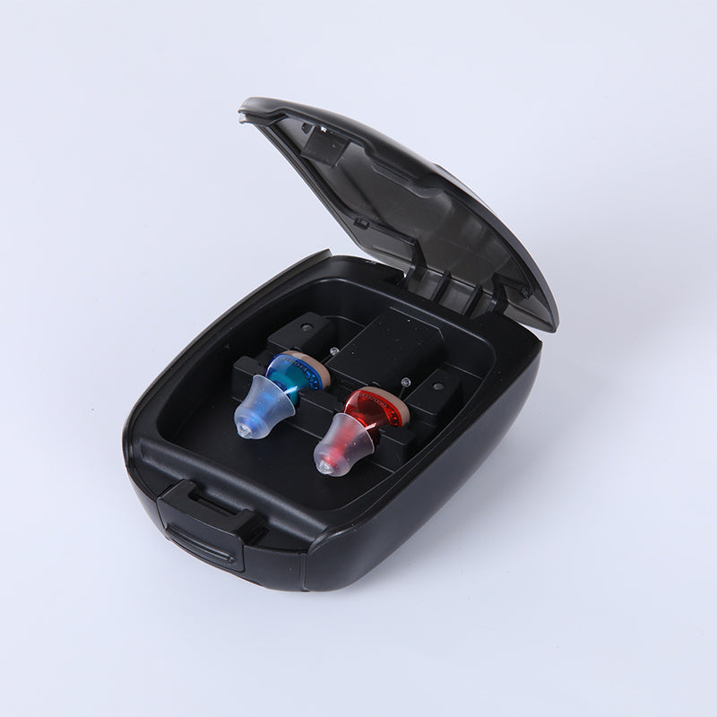 US Local Hearing Aid Invisible In-ear Pair Of Rechargeable Sound Amplifier Accessories