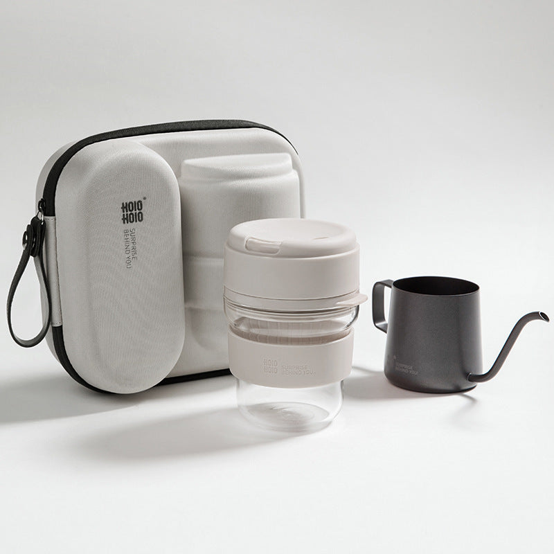 Getting Started With Coffee Hand Pot Set, Drip Type And Portable