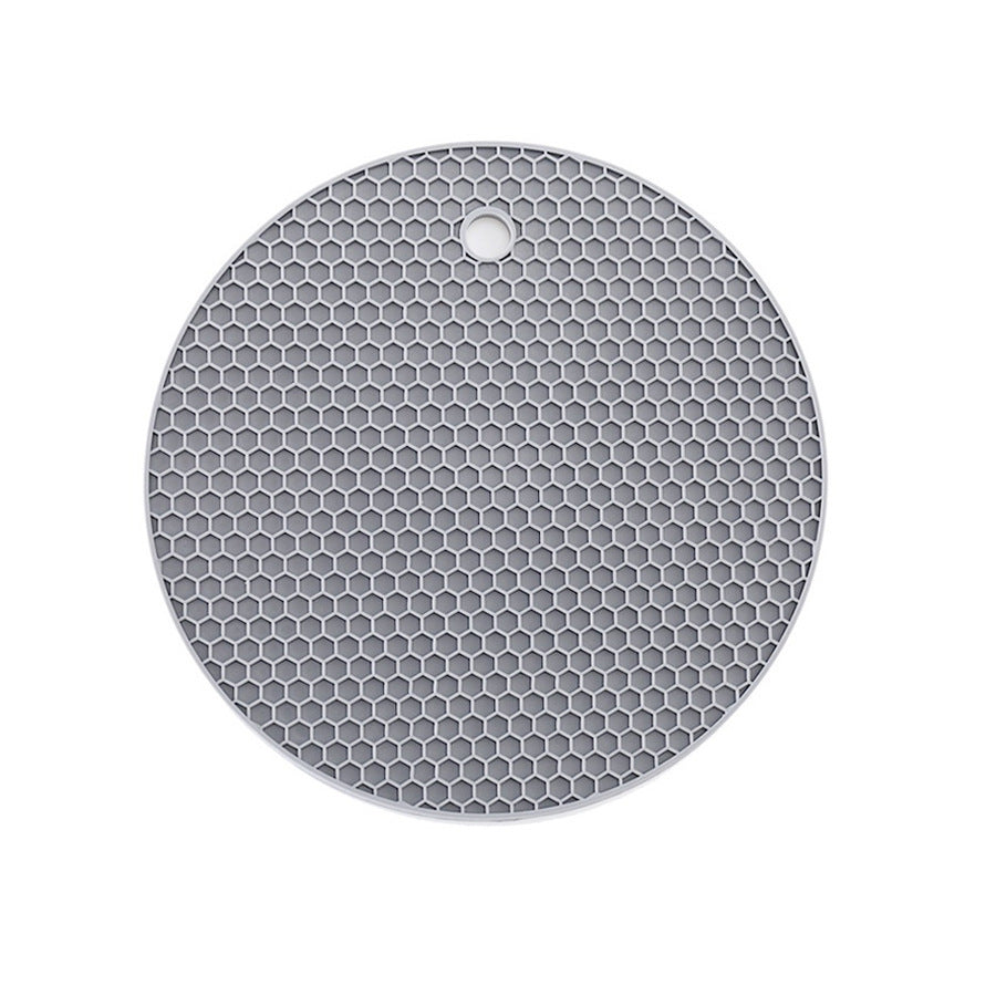 Square honeycomb cushion silicone placemat