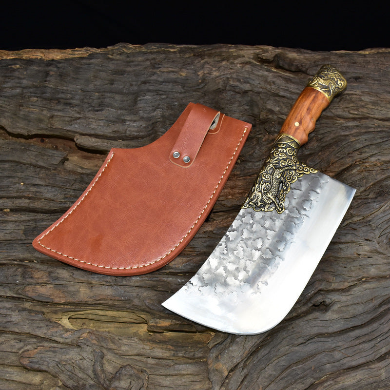 USA Local Household Bone Chopping Hand-forged Kitchen Knife Dual-use Knife Ghost Hand Made Chef Knives