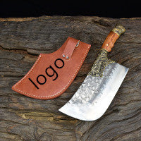 USA Local Household Bone Chopping Hand-forged Kitchen Knife Dual-use Knife Ghost Hand Made Chef Knives