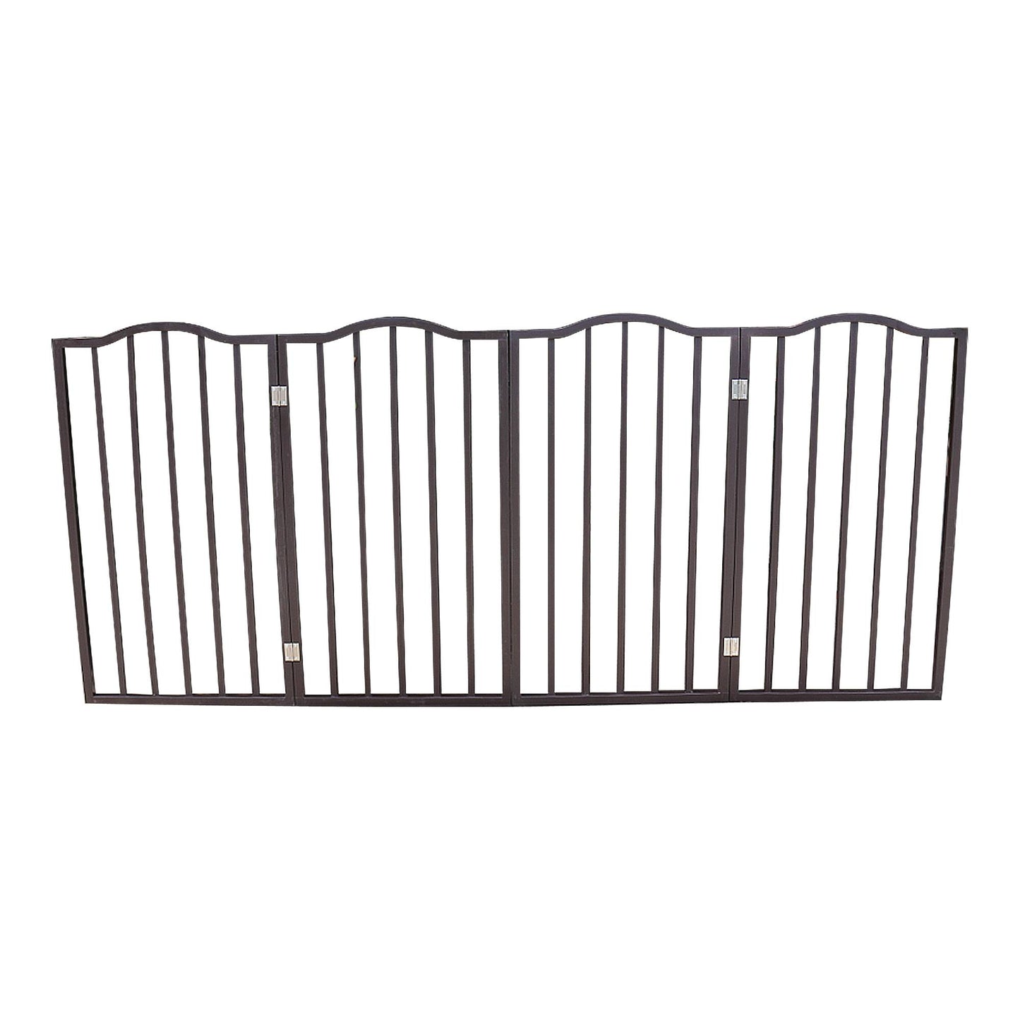 US Local Pet Gate,Dog Gate For Doorways,Stairs Or House,standing, Folding,Arc Wooden