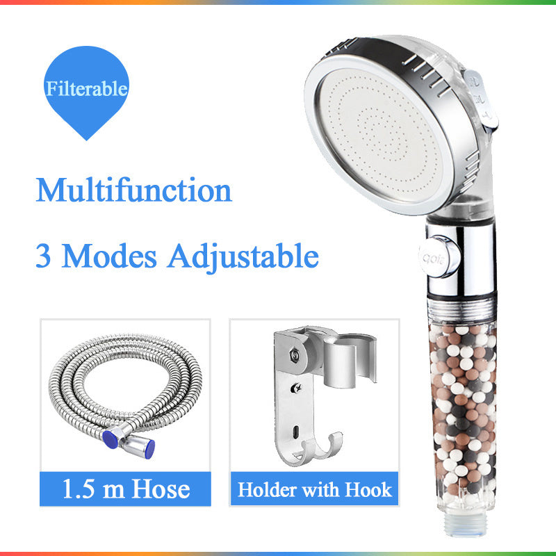 USA Local Household Negative Ion Pressurized Shower Head