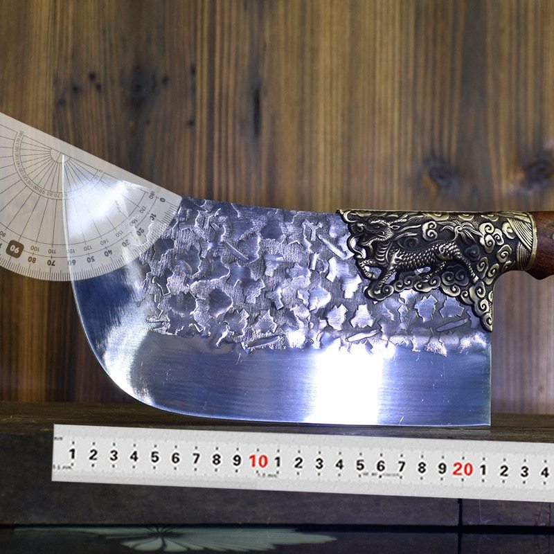 USA Local Household Bone Chopping Hand-forged Kitchen Knife Dual-use Knife Ghost Hand Made Chef Knives