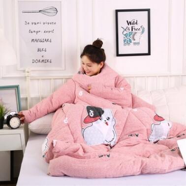 US Local Winter Lazy Quilt with Sleeves