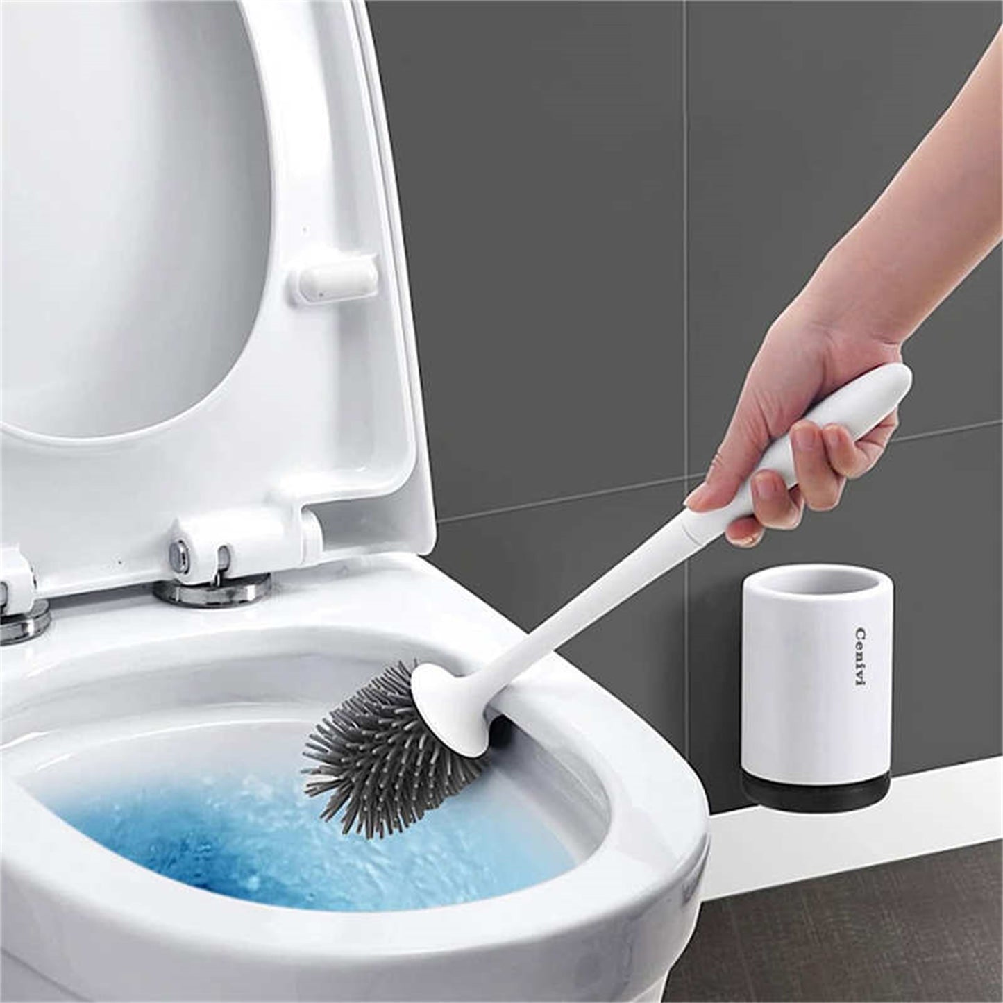 USA Local Home Fashion Simple Toilet Cleaning Brush Set