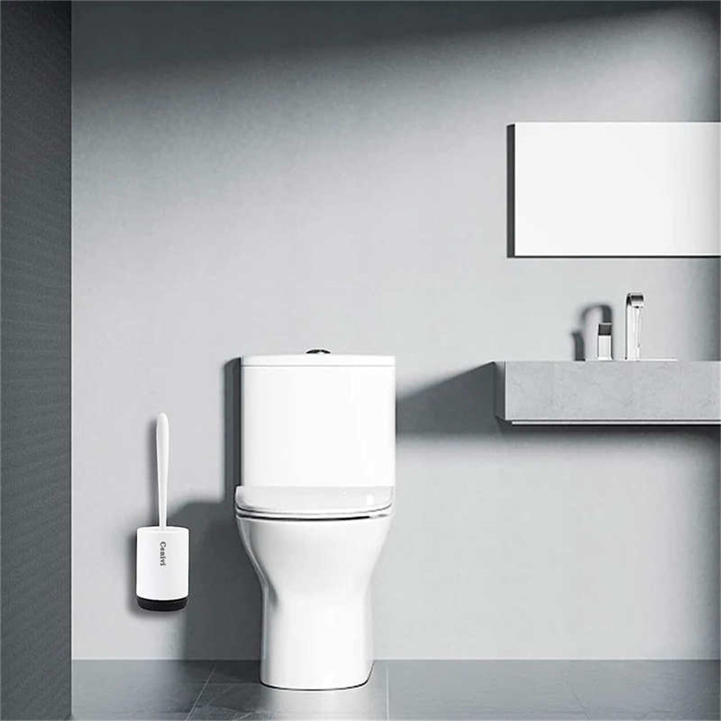 USA Local Home Fashion Simple Toilet Cleaning Brush Set