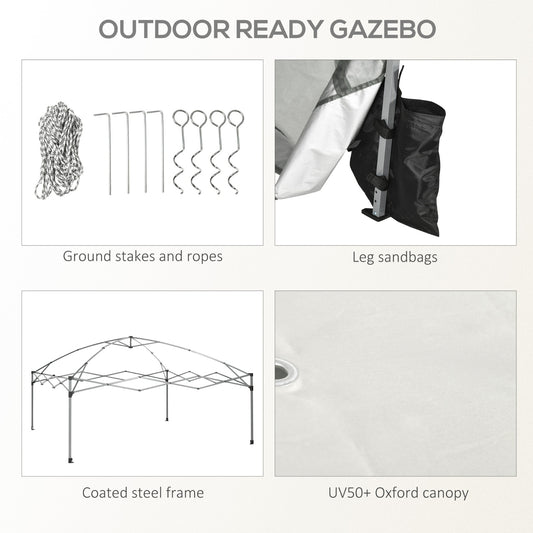 US Local Outsunny 10' X 10' Pop Up Canopy Tent With Netting, Instant Sun Shelter, Tents For Parties, Height A