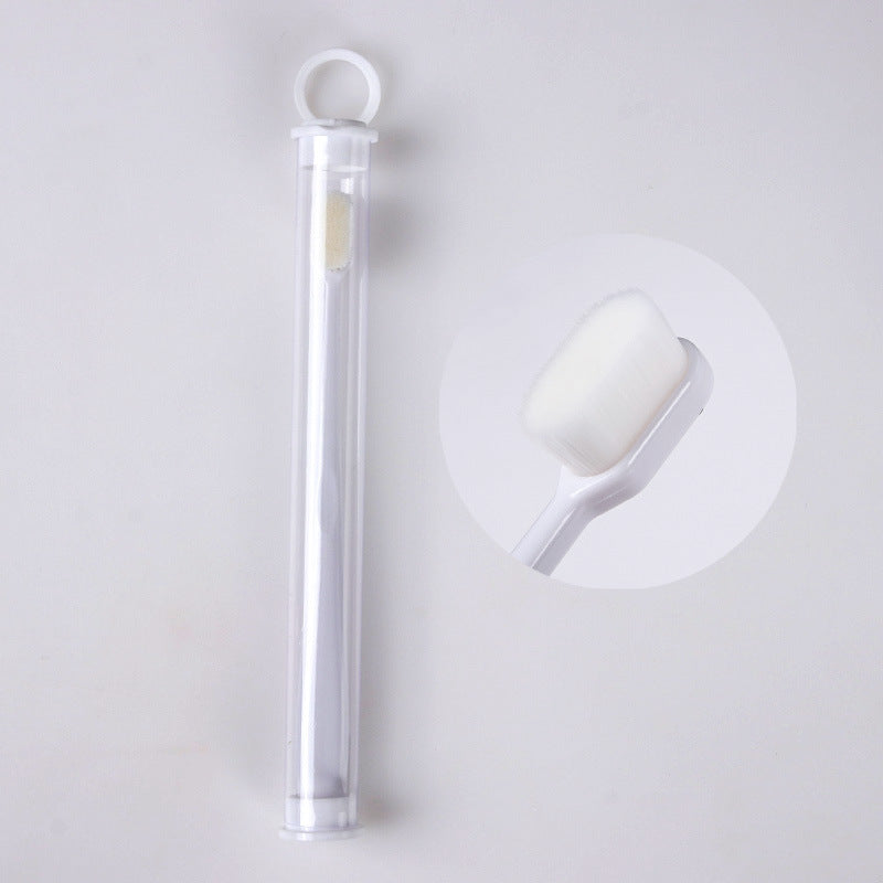 USA Local Ultra-fine Toothbrush Super Soft Bristle Deep Cleaning Brush Portable For Oral Care Tools Teeth Care Oral Cleaning Travel