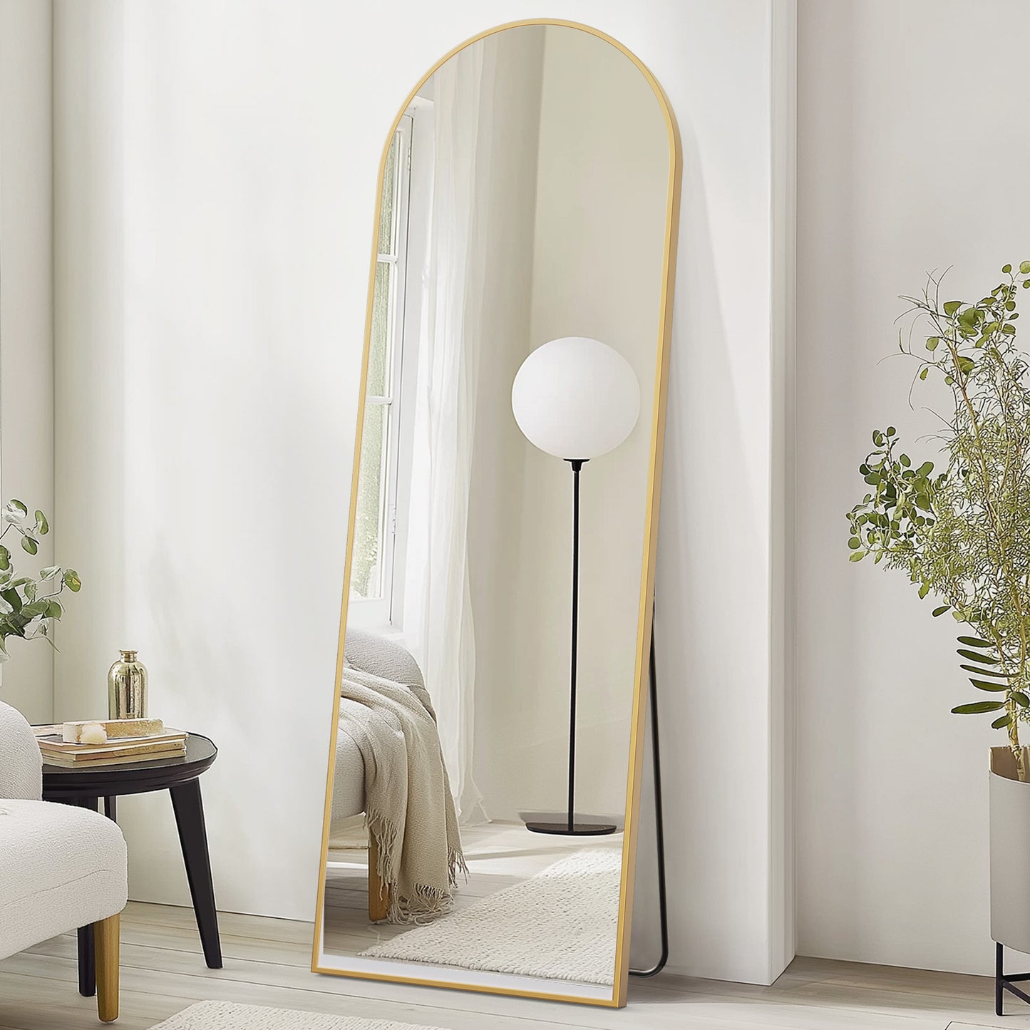 US Local Arched 71 X26 Full Body Mirror, Full Body Floor Mirror
