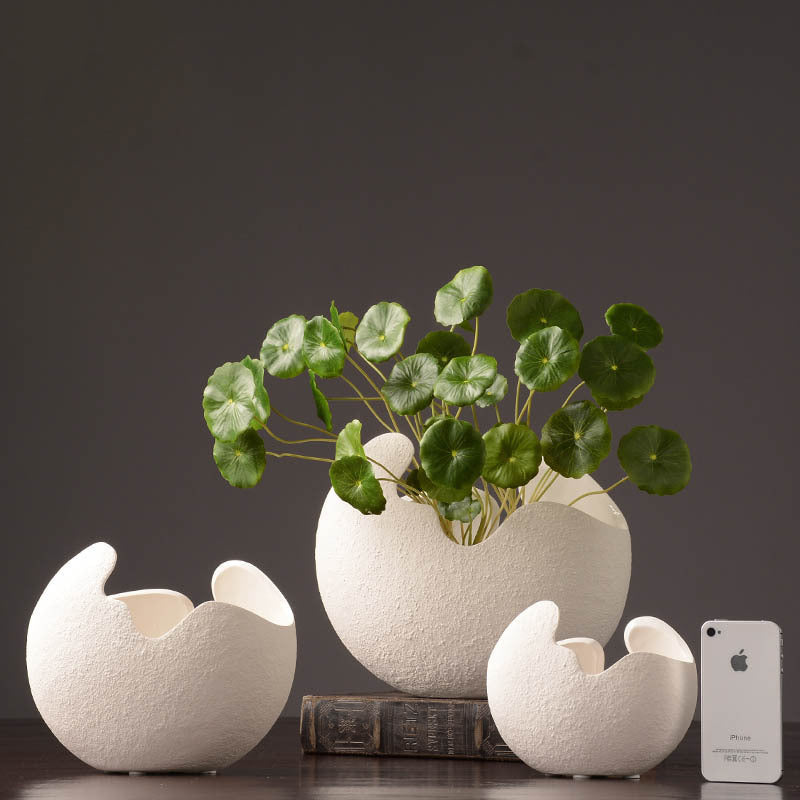 USA Local Simple white ceramic vase decoration