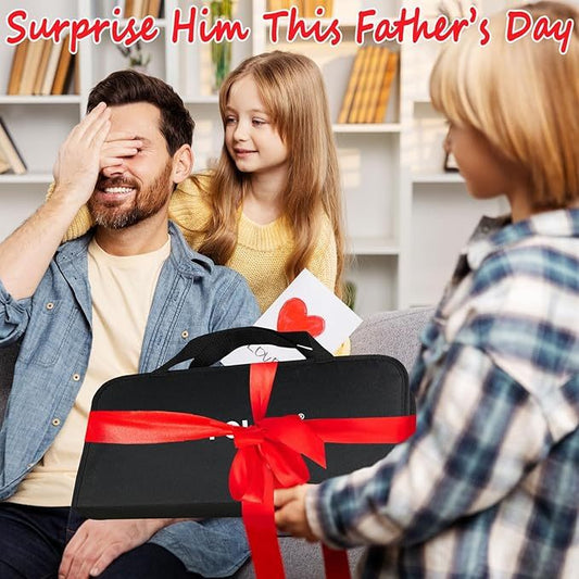 US Local POLIGO 29 PCS BBQ Grill Accessories Stainless Steel BBQ Tools Grilling Tools Set With Storage Bag For Fathers Day Dads Birthday Presents - Camping Grill Utensils Set Ideal Grilling Gifts For Men Women