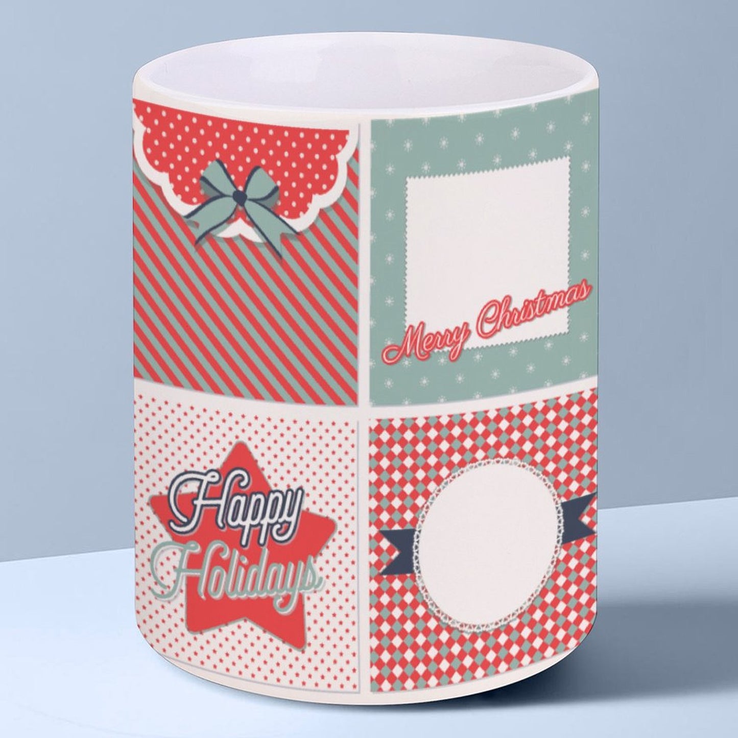 POD US Local White mug with full print, Christmas 0033
