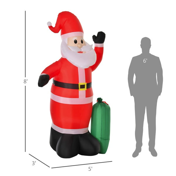 US Local 8ft Christmas Inflatables