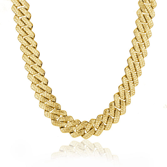 The Keel Luxury Fashion Mossan Diamond S925 Silver Bracelet Rivaling Natural Diamonds