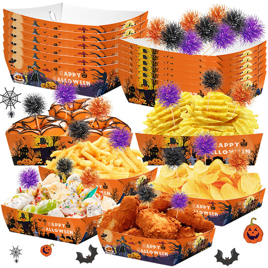 US Local 72 Pcs Halloween Party Supplies