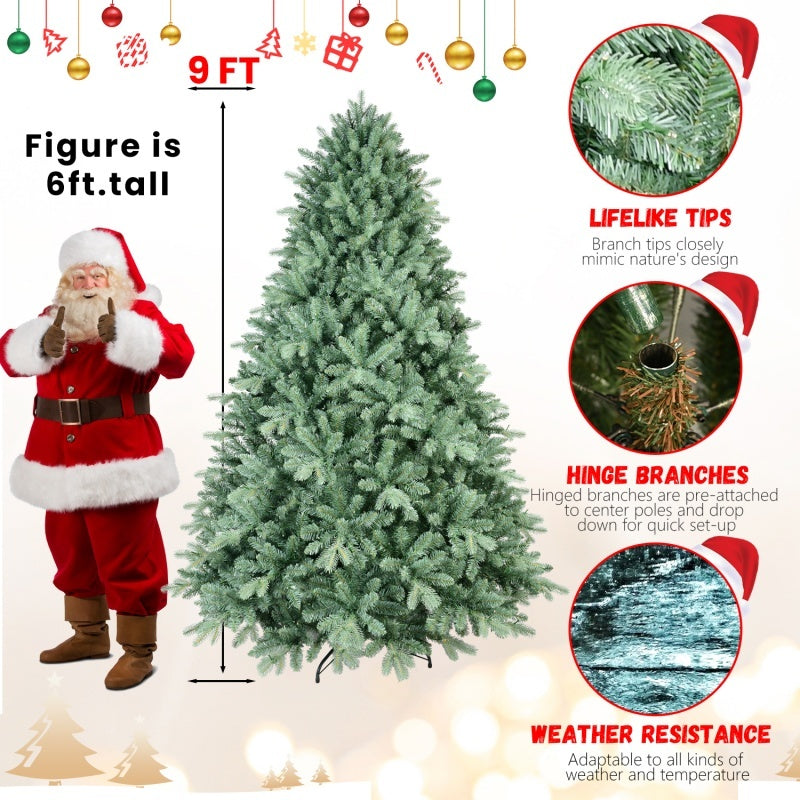 US Local PE, PVC Christmas Tree, Green