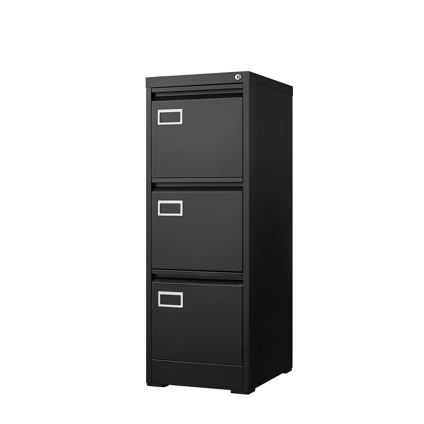 US Local 3 Drawer File Cabinet With Lock,Two Drawer Filing Cabinet,Vertical Metal File Cabinet For Home Office Organizer Storage Cabinet Fit Letter A4 Legal Size File