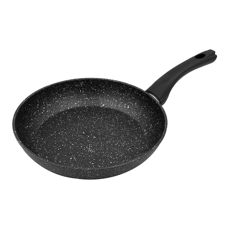 UK Local Non Stick Black Frying Pan Ceramic PTFE Coated For Gas Electric Induction