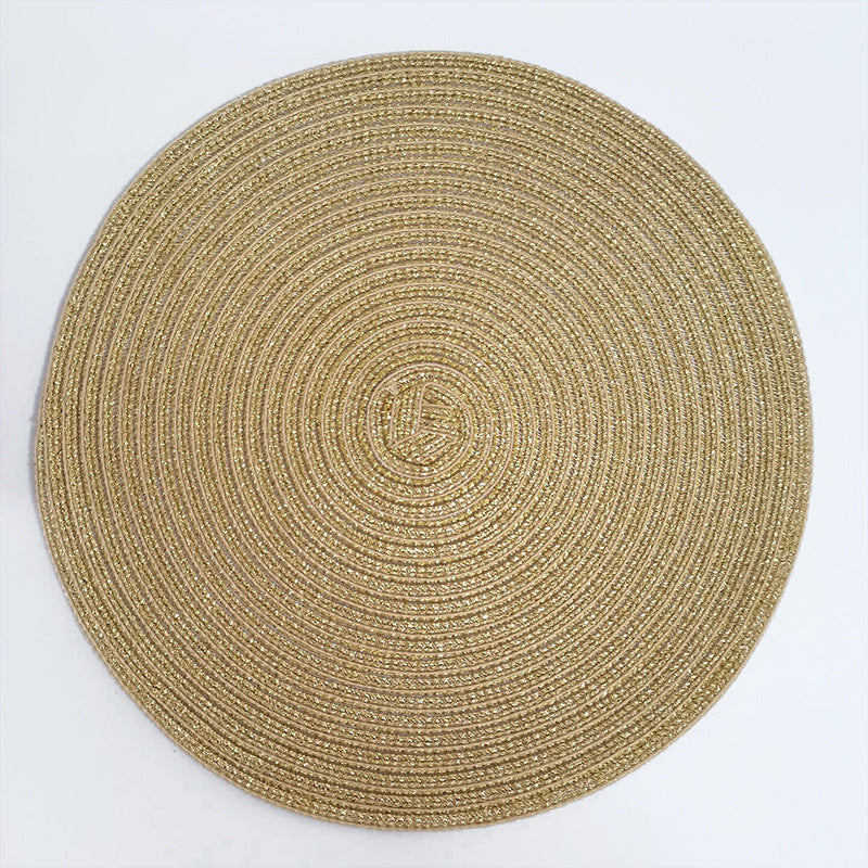 Western-style Placemat Home Placemat Coasters Heat Proof Mat