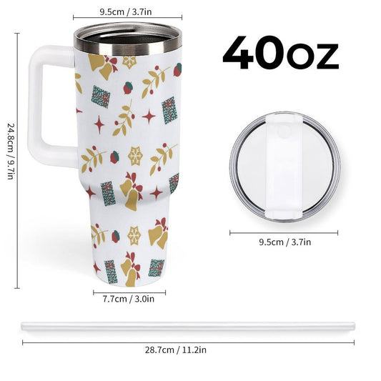 PHDT00062 POD US Local Tumbler 40 oz Large Capacity Car Cup Christmas