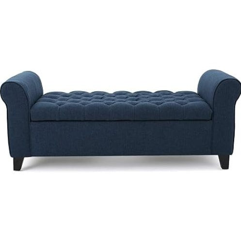 US Local HAYES ARMED STORAGE BENCH