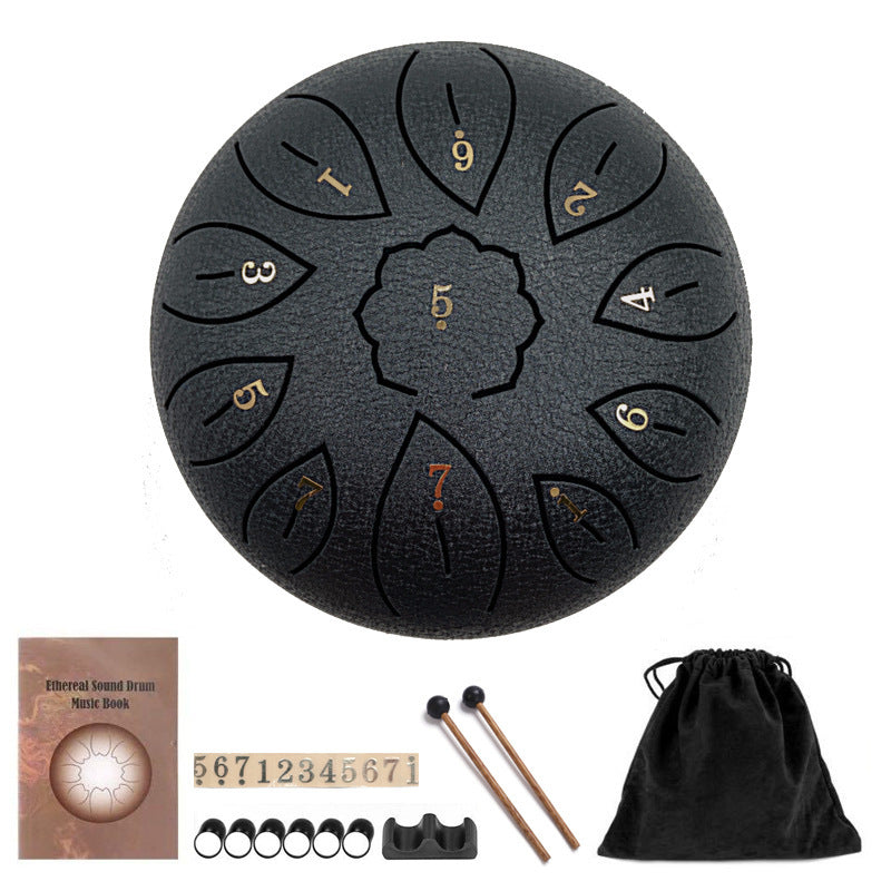 USA Local 6-inch 11-tone Ethereal Drum C Steel Tongue Drum