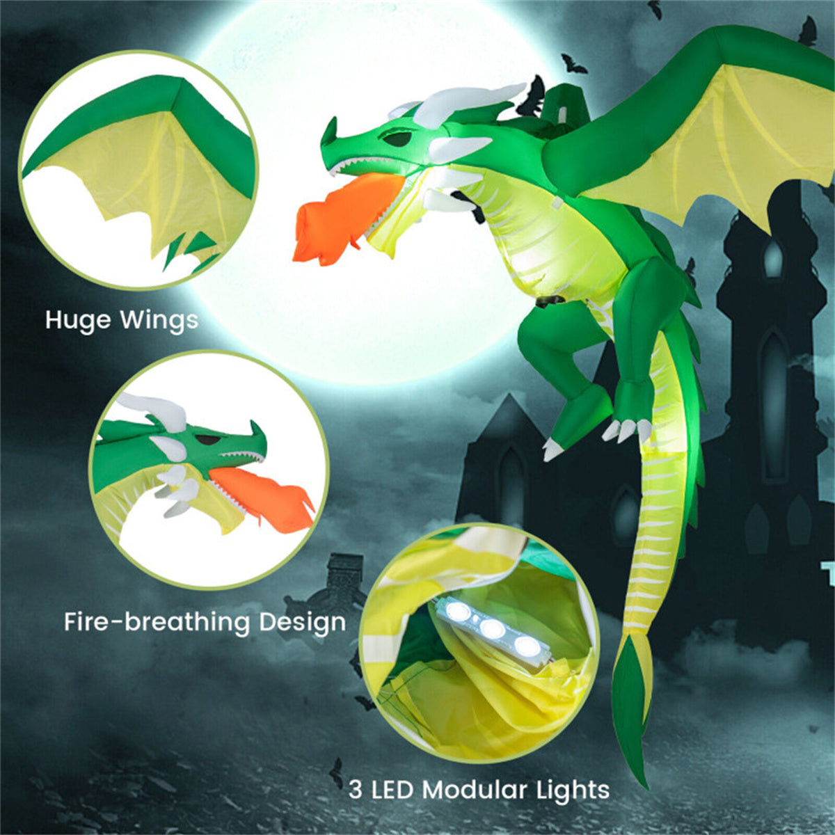 US Local 5-foot Halloween inflatable decoration