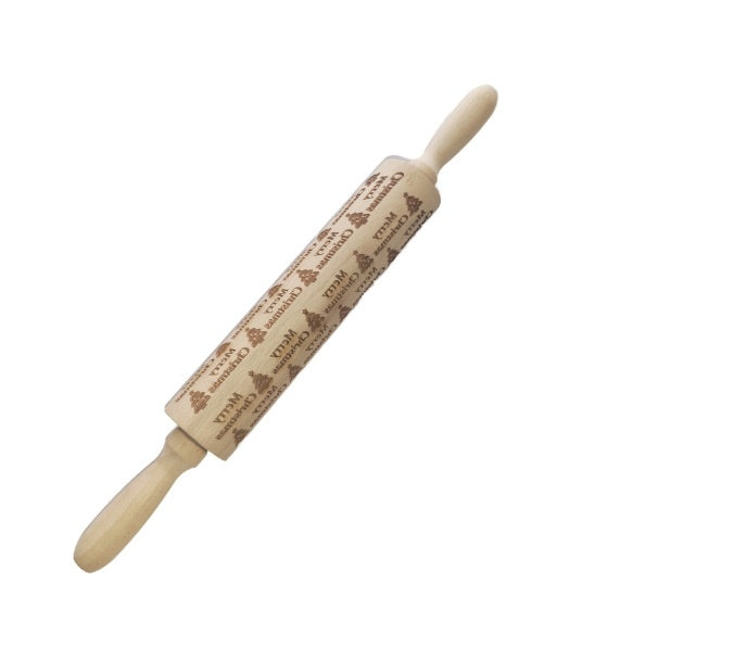 USA Local Rolling Pin Christmas Embossing