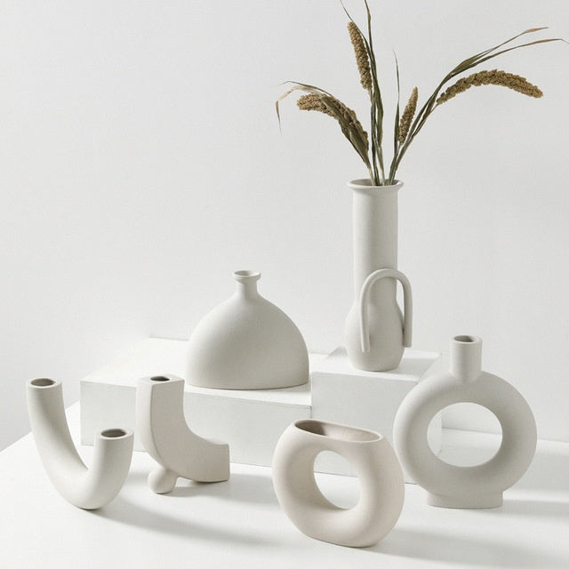 US Local Nordic decoration ceramic vase