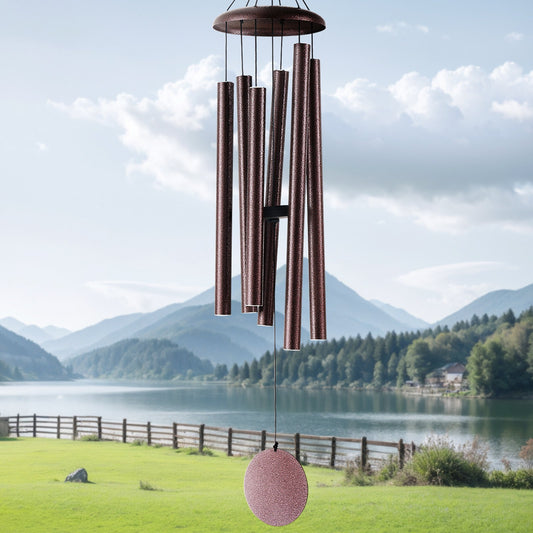 US Local VEVOR Wind Chimes For Outside 45-Inch Aluminum Memorial Deep Tone Wind Chimes