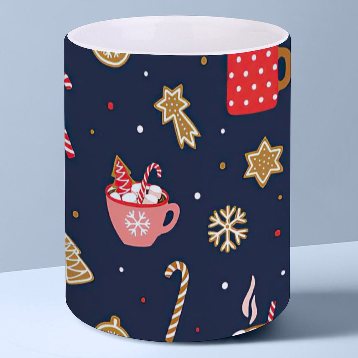POD US Local White mug with full print, Christmas Gifts 0082