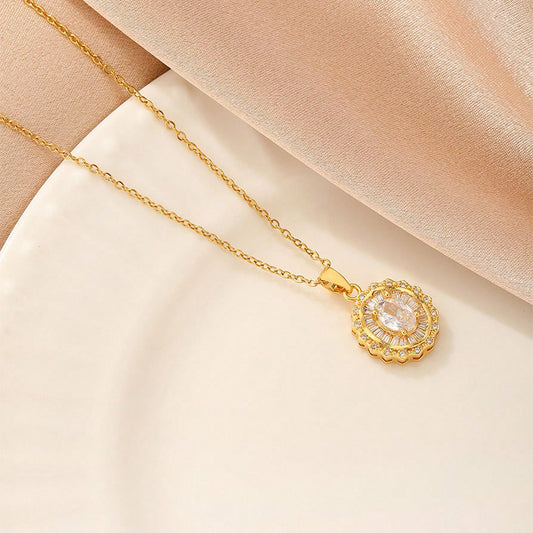 Light Luxury Necklace All-match Love Women